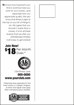 Sm Post 1 card -back